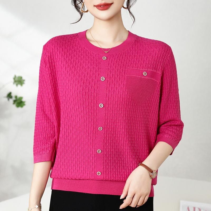 QingHe Cashmere Women's 30% Cashmere Sweater - Soft & Warm Wool Blend Pullover