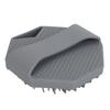 Silicone Shower Scrubber Multifunctional Polygonal Handheld Body Brush for Skin Cleansing Exfoliating Massage