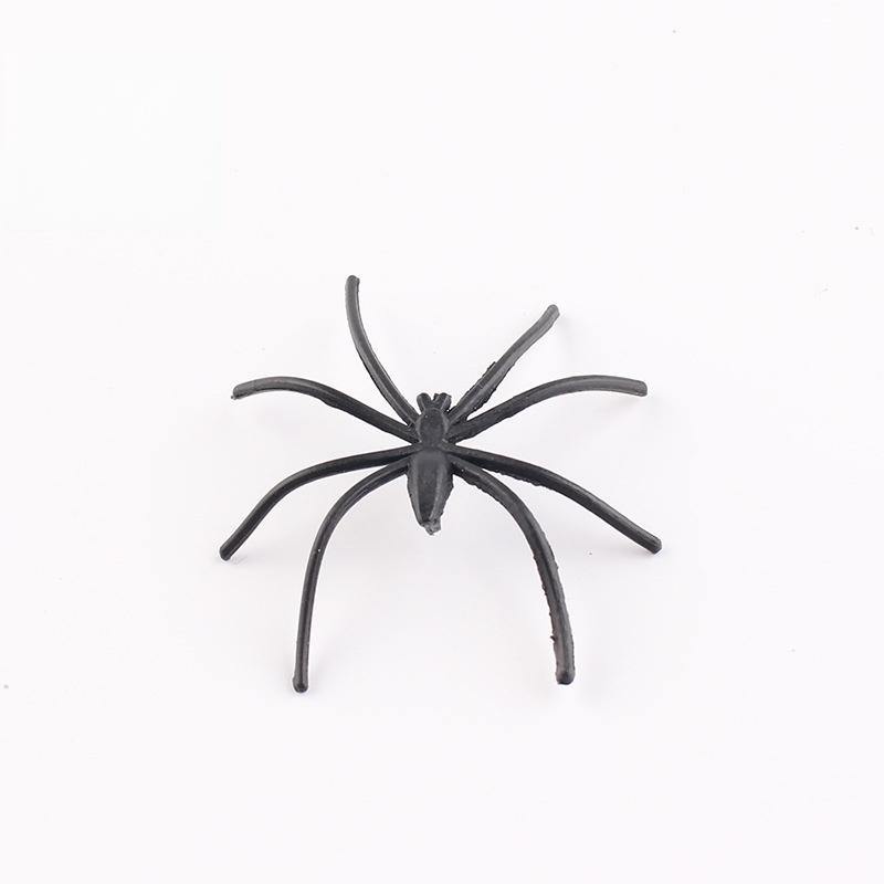 10pcs Spider Web Cotton Accessories Ring Glow-in-the-Dark SpiderspiderBar Haunted House Secret Room Venue Decoration Props for F