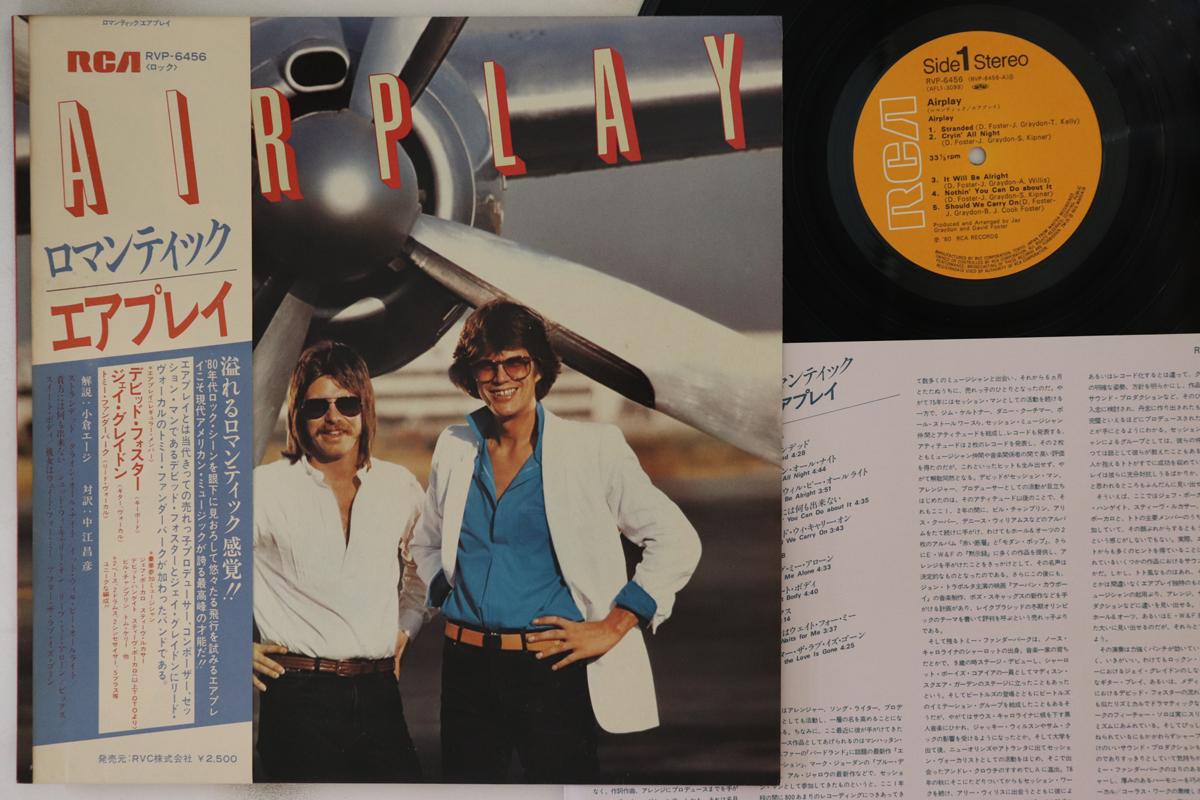 

LP Пластинка AIRPLAY - Airplay RVP6456 RCA 1980 Япония Obi Rock