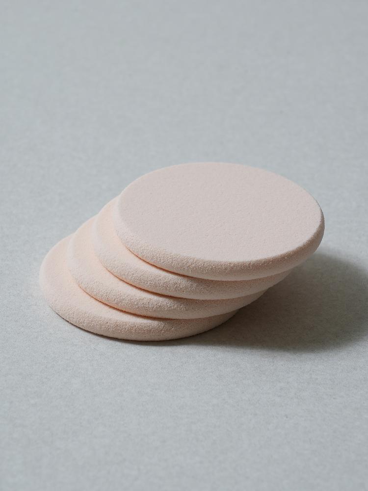 Round Makeup Puffs (4-Count) 1ea