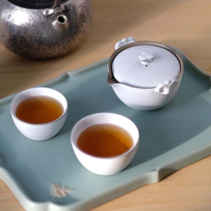 WanQianTang Ceramic Travel Kuaike Tea Set