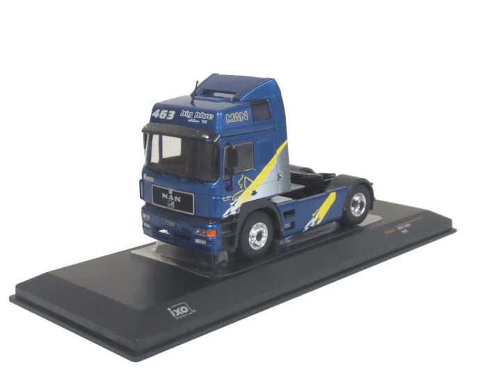 Ixo Scale MAN F2000 1994 Blue Finished Product 1/43
