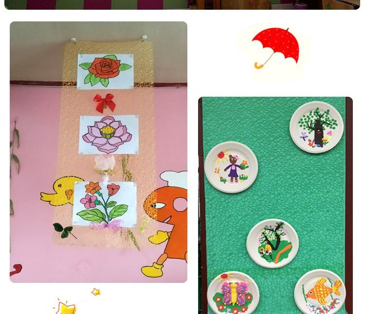 Creative Kindergarten Art Area Hanging Decorations