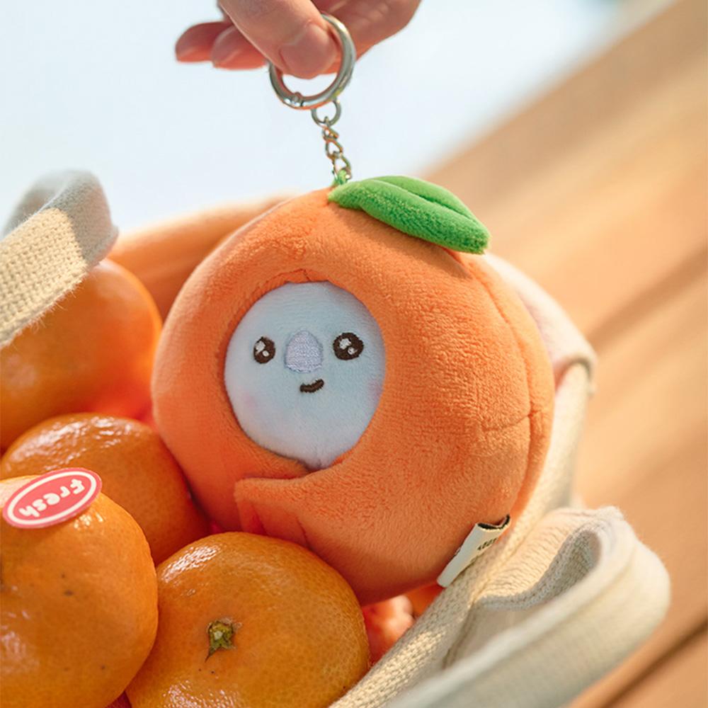 BT21 KOYA Baby Orange Party Plush Doll Keychain