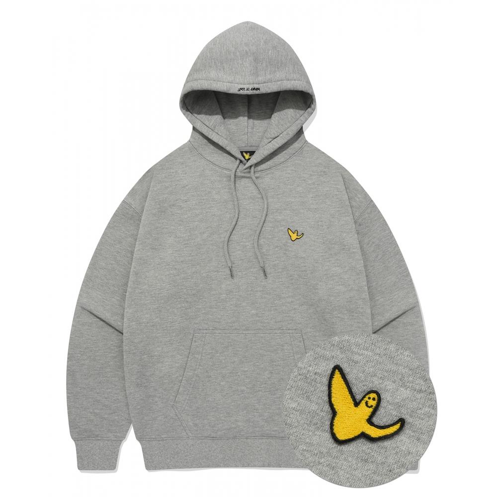 

WHATITISNT 23FW Angel Waffen Hood Melange Gray