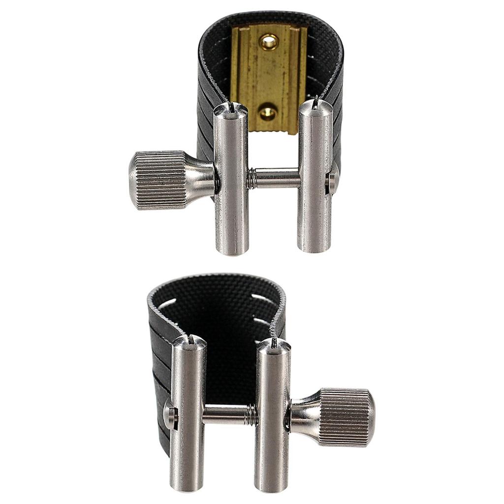 Sax Ligature Fastener,Portable,High Performance,Adjustment Sax Clamp Saxophone Fastener Clip Single Screw for Beginner Musicians