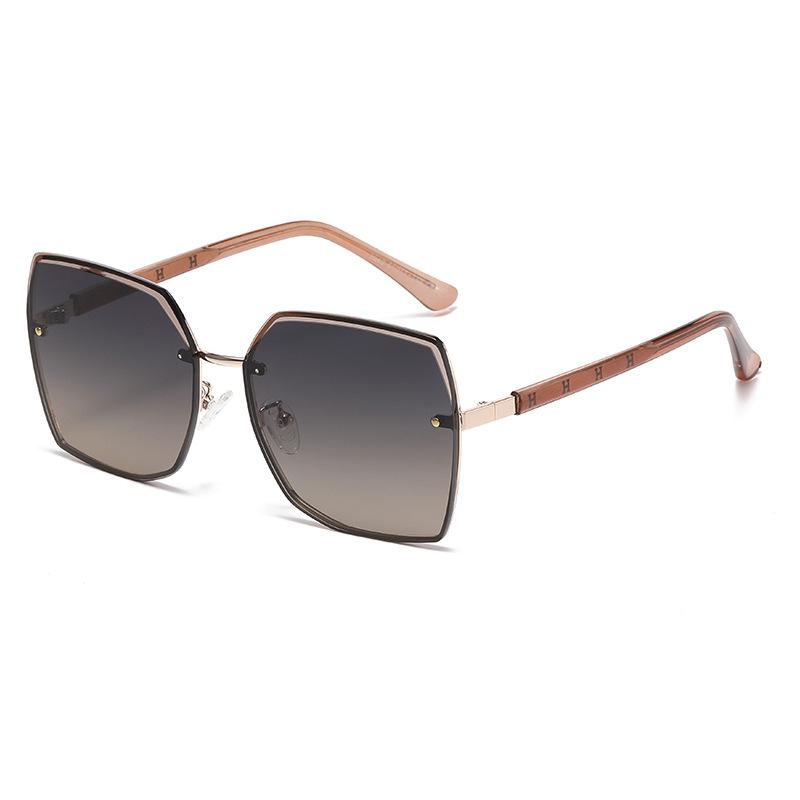 

JYL TS Women s New Rimless Cut-Edge - Nylon Sun-Protective Trendy Eyewear KS-3843 c-758 гвинтівка зелений колір
