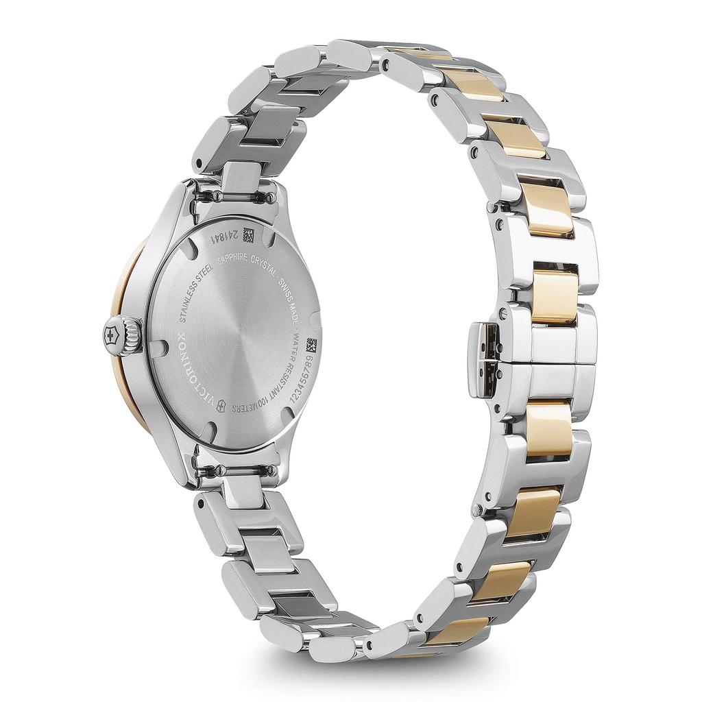 Watch ALLIANCE XS Stainless Steel Case Black Dial Stainless Steel Bracelet Gift 241841 [Victorinox] (316L) 2-tone [