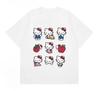 Miniso 2026 Hello Kitty Aufdruck Locker und Lässig Süß Modisch Rundhals Kurzarm Vielseitiges Oberteil Damen Mädchen T-Shirt