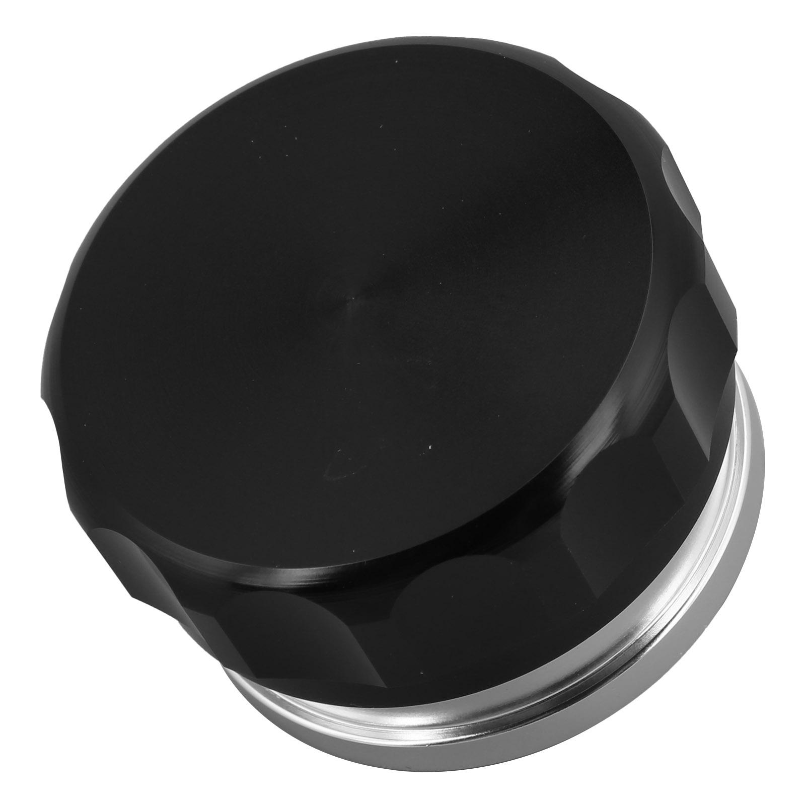 

Fuel Water Tank Filler Neck Cap Set Aluminum Universal Accessory for Car ModificationBlack чорний