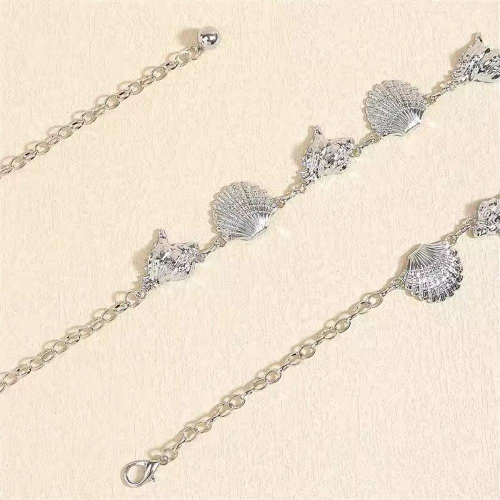 Belly Chain Dress Belt Chains Metal Shell Body Chain Fashion Bohemian Waist Chains  Women