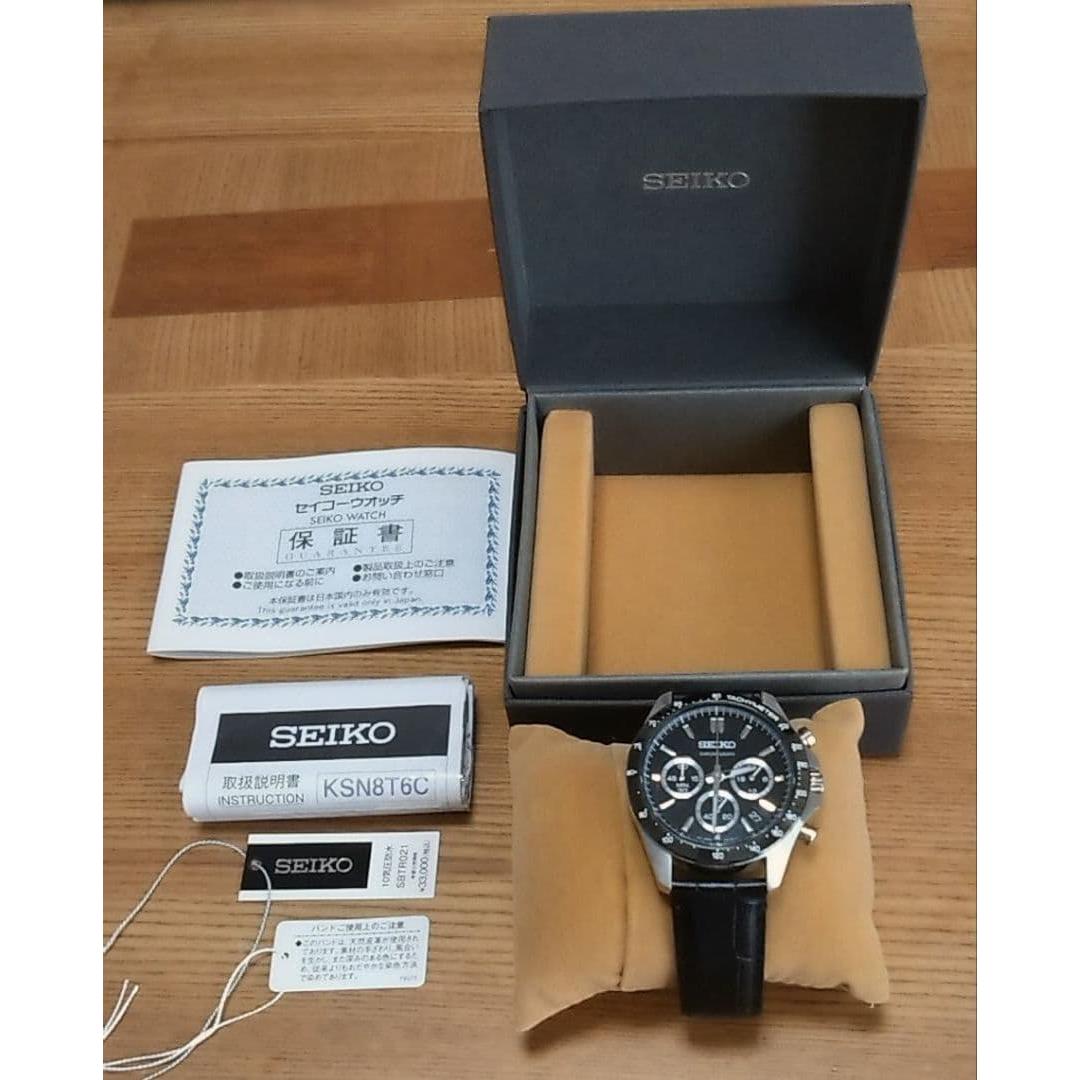 SEIKO Chronograph SBTR021 8T63-00D0 Seiko Quartz
