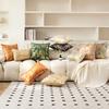 Velvet Bronzing Pillow Nordic Light Luxury Living Room Sofa Pillow Cover Model Room Decorative Cushion Cover Home