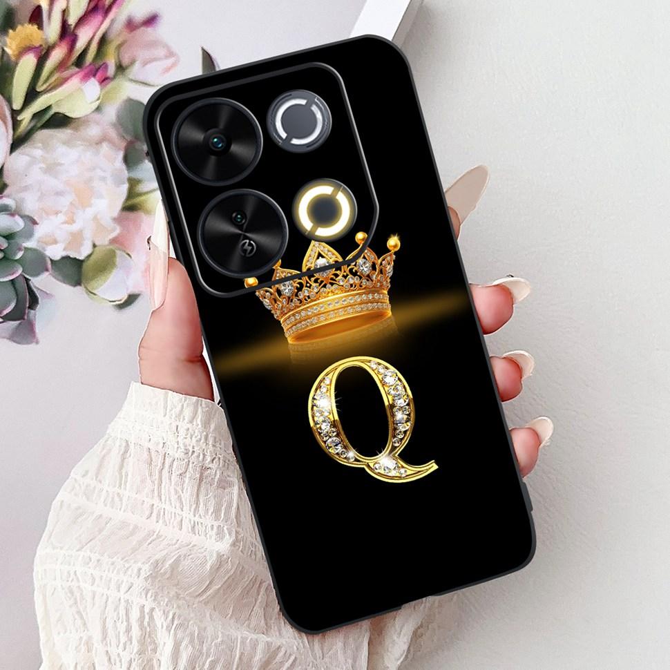 For ITEL P65 Case Cute Letters Silicon Soft TPU Back Cover For ITEL P 65 P65 4G Phone Case ITELP65 2024 ShockProof Coque Fundas
