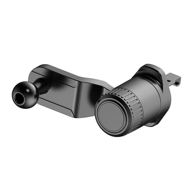17mm Ball Head Car Phone Holder with Air Vent Clip & Navigation Support.