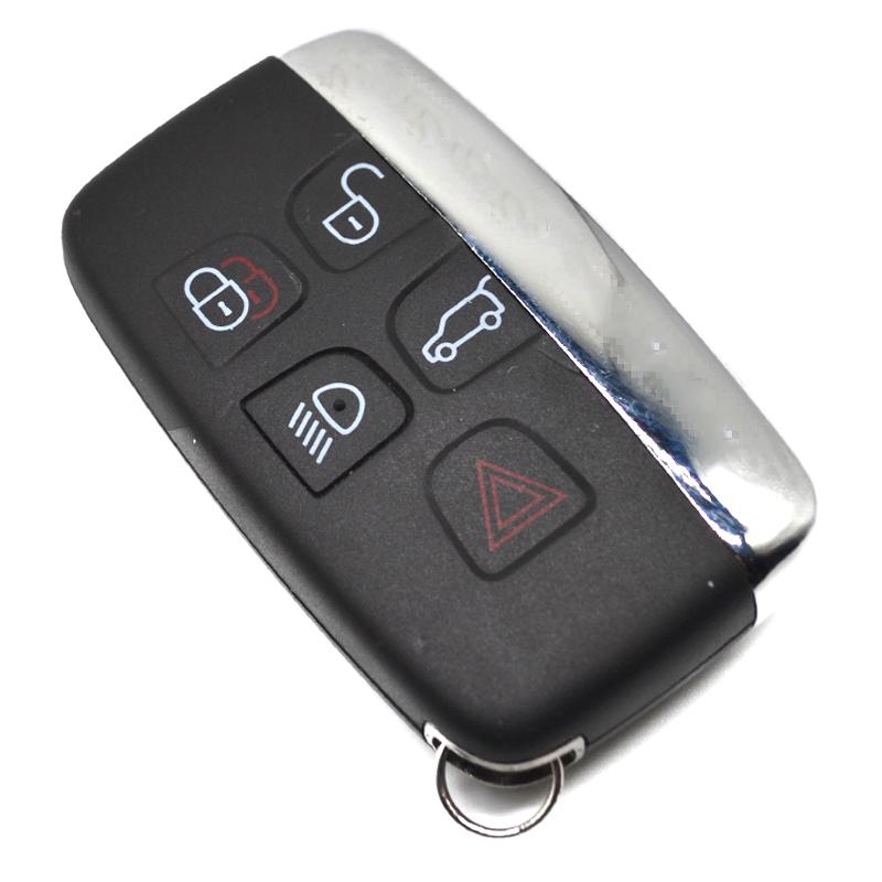 Car Key Shell 5buttons for Jaguar XJ XF XE F Land Rover Range Rover Sport Evoque Vogue KOBJTF10A Remote Key Case Blank