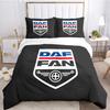 DAF Truck Logo Duvet Cover Cartoon Comforter Bedding Set Soft Quilt Cover and Pillowcases for Teens Boy Single/Double/Queen/King