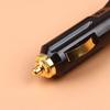 Auto 20A Male Car Cigarette Lighter Led Socket Plug Connector Adapter Sigaretten Aansteker Auto Copper Wire High-Power 12V 24V