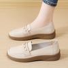 Women's Flats Loafers Driving Moccasins Casual Black Slip on Business Office Shoes Minimalist Shoes for Mother Large Size