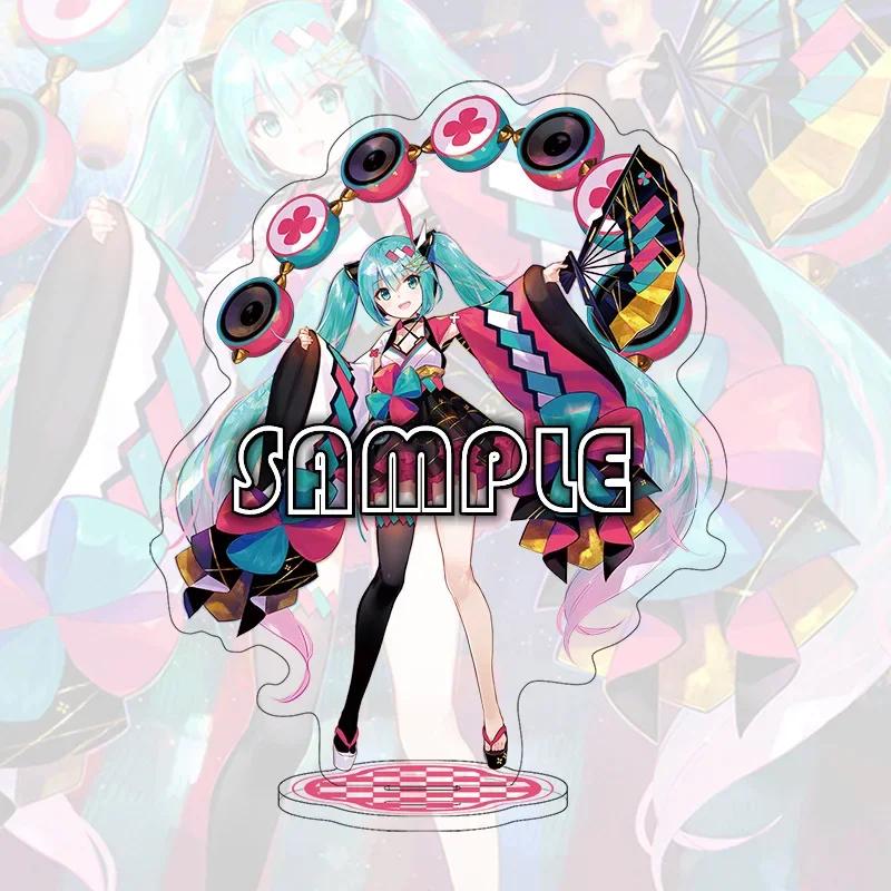 

15 types 16CM Hatsune Miku Anime Figure Acrylic Stand Model Exquisite Desktop Ornaments Collection Toys Friend Gifts Present