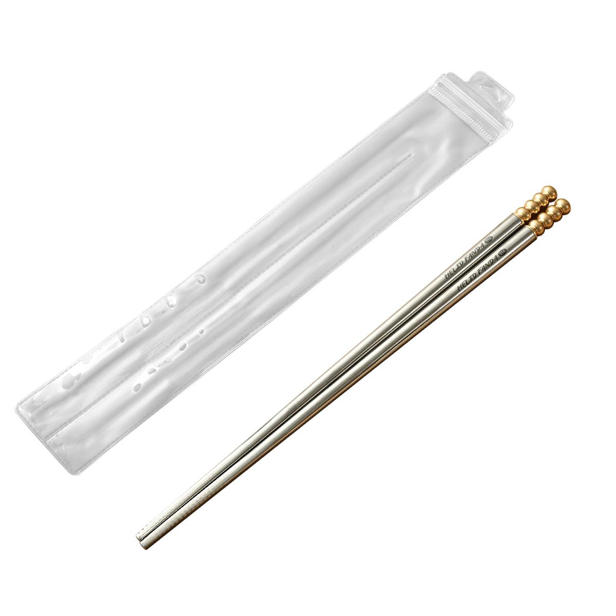 

1/5/10 пар портативных палочек для еды из нержавеющей стали 316, термостойкие китайские палочки для еды, многоразовые, нескользящие палочки для суши