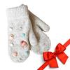 Women' Gloves Cute Gray Warm Winter Fashionable Stylish Elegant