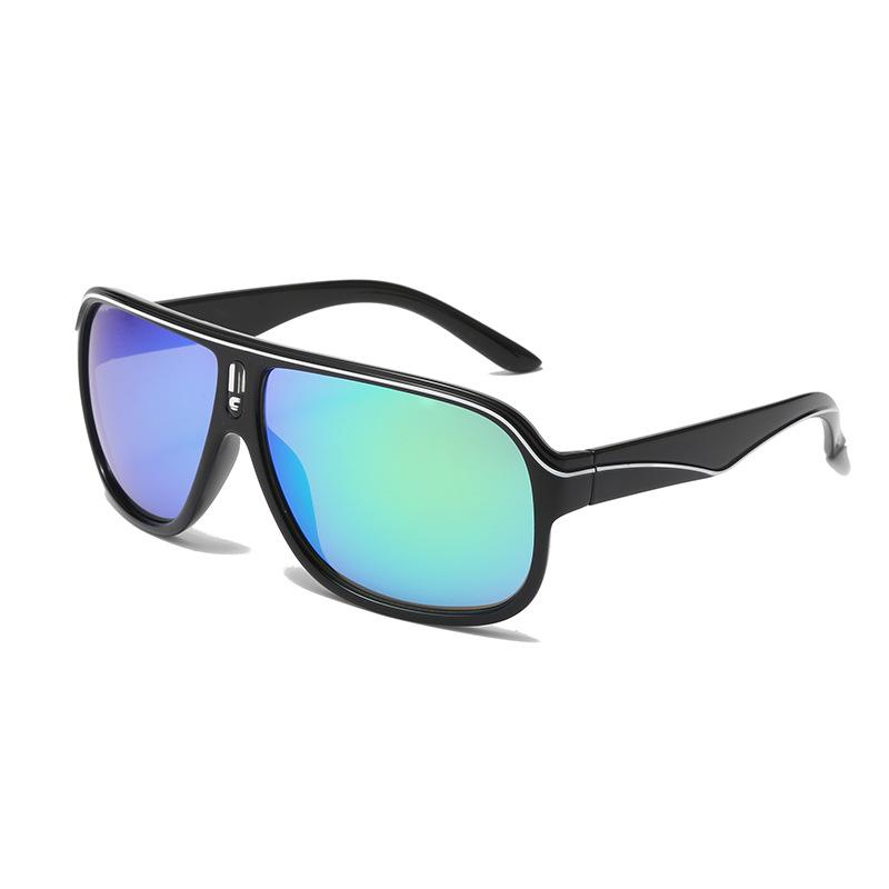 Herr- och Dam Retro Solglasögon Unisex Matt Båge Glasögon