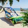 Anime Chiikawa Print Beach Towel, Large Soft Quick Dry Towel for Beach Camping Swimming