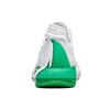 Anta GH1 Low Hayward Home Color Abrasion Resistant Breathable Low top Basketball Shoes Men's White Green 112021103-4
