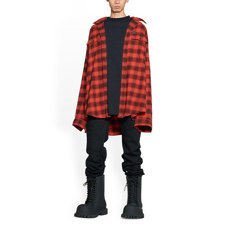 Balenciaga Trompe L'Oeil Oversized Shirt 699371TNM256167