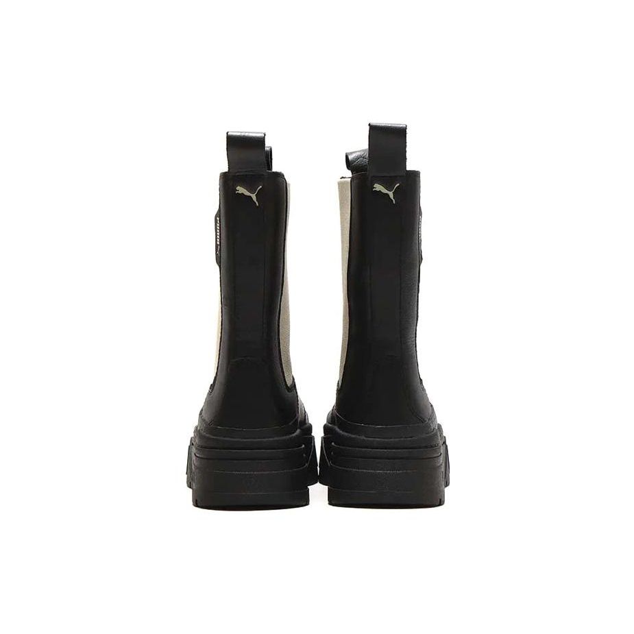 Puma Mayze Stack Chelsea Boot Black Women Sneakers 386272-03