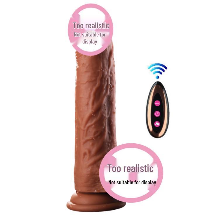 Top-Selling Russian Simulation Dildo: Vibrating, Swinging & Heated Remote-Controlled Masturbator
