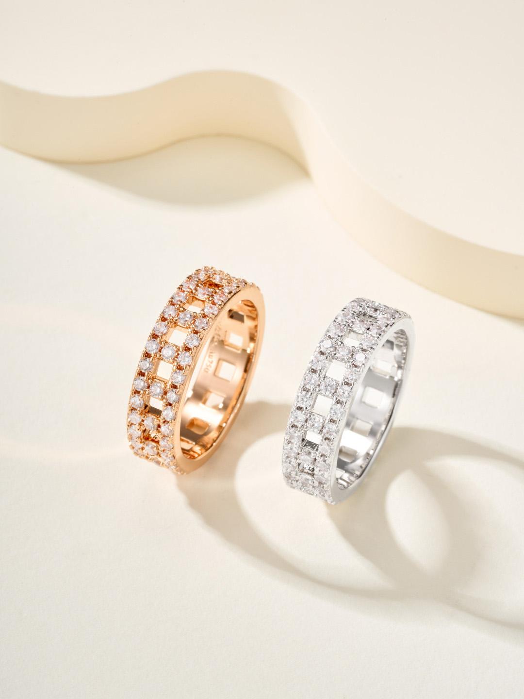 

Кольцо с бриллиантами для повседневной носки Изысканное мастерство для мужчин и женщин Бесплатная доставка Подарок на день рождения US6