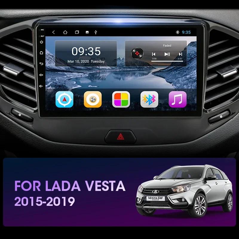 Android 12 Car stereo Radio For LADA Vesta Cross Sport 2015-2019 GPS Navigation carplay Multimedia Video Player