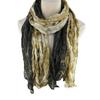 Women's Scarf Dyed and Pleated Scarf Neck Protection Warm and Windproof Versatile Accessory Scarf