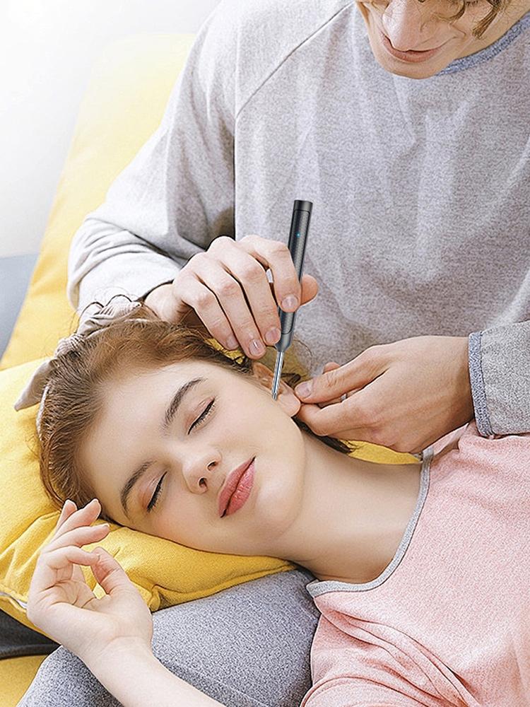 Smart Visual Otoscope Ear Cleaner with Camera Ear Wax Remover Rechargeable Ear Picker Health Care Set