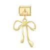 Gold Color Butterfly Bow Knot Star Swallow  Pendant Charm Links Fit 9mm Stainless Steel Bracelet DIY Making Men Women Gift