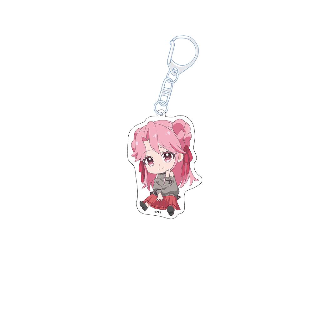 

Princession Orchestra Minamo Sorano Kagari Shirube Nagase Ichijō Naville Official HD Acrylic Keychain Bag pendant anime goods 6 cm