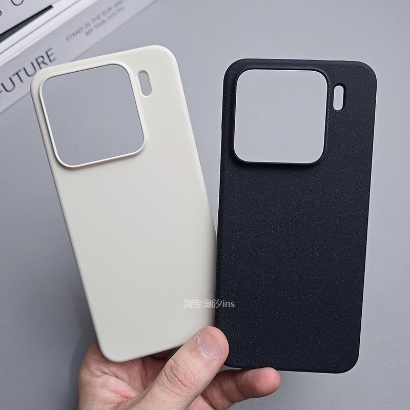 Case For Xiaomi 17 15 Mi 14 13 Pro Case Matte Rock Sand PC Hard Lightweight Cover Fingerprint-Resistant Shell Fashion Bumper