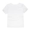 Sommer Kinder T-Shirts Einfarbig Baumwolle Kurzarm Oberteil Jungen und Mädchen Freizeit T-Shirts Lila Kleinkind Kleidung Unisex Einfache T-Shirts Weiß