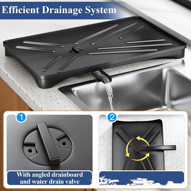 Single Layer Kitchen Dish and Bowl Organizer Rack