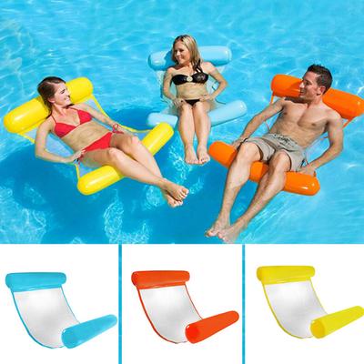 Wasserhängematte, aufblasbare schwimmende Wasserhängematte, Pool-Lounge-Bett, Schwimmstuhl, Sommer