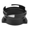 Dosing Funnel Aluminium Alloy Splash Proof Rotatable Coffee Dosing Ring for 54mm Portafilter Black