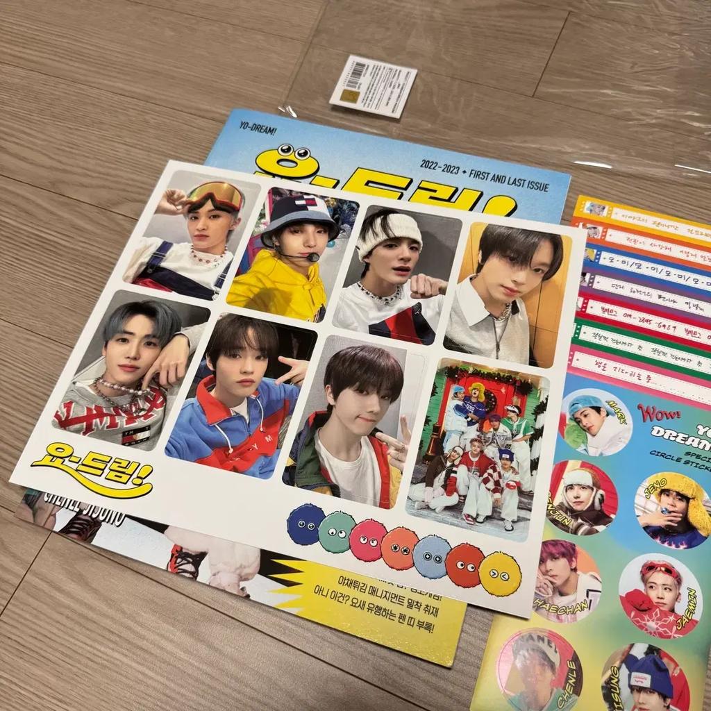 NCT Dream Candy Yodorim Magazine Haechan Unused Full Set Used