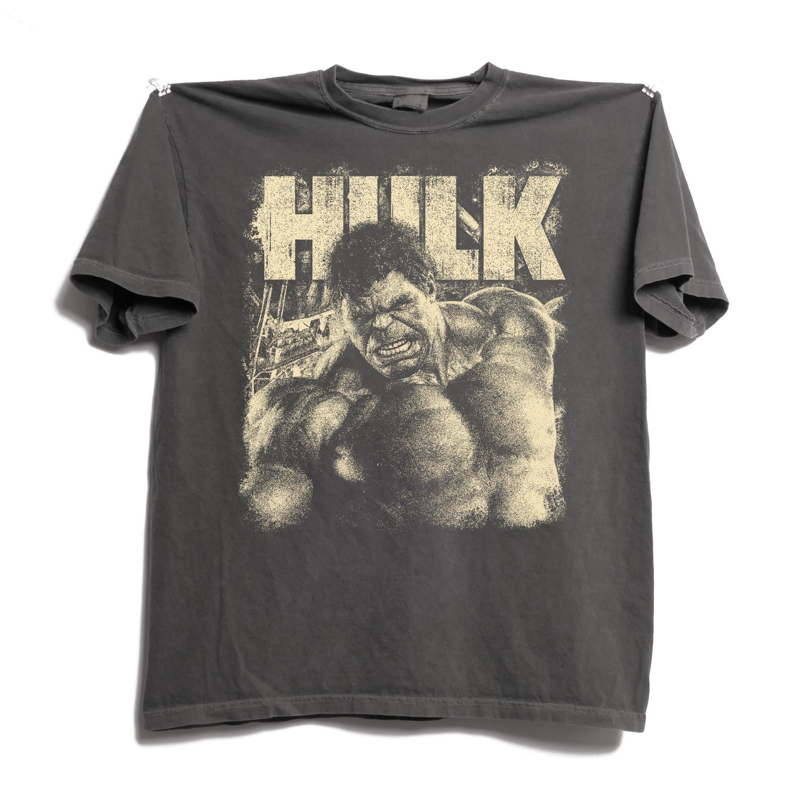 Retro Hulk Shirt, Incredible Hulk Tee, Marvel Villain Hero Graphic T-Shirt, Disneyland Avengers Campus Outfit, Superhero Gift L