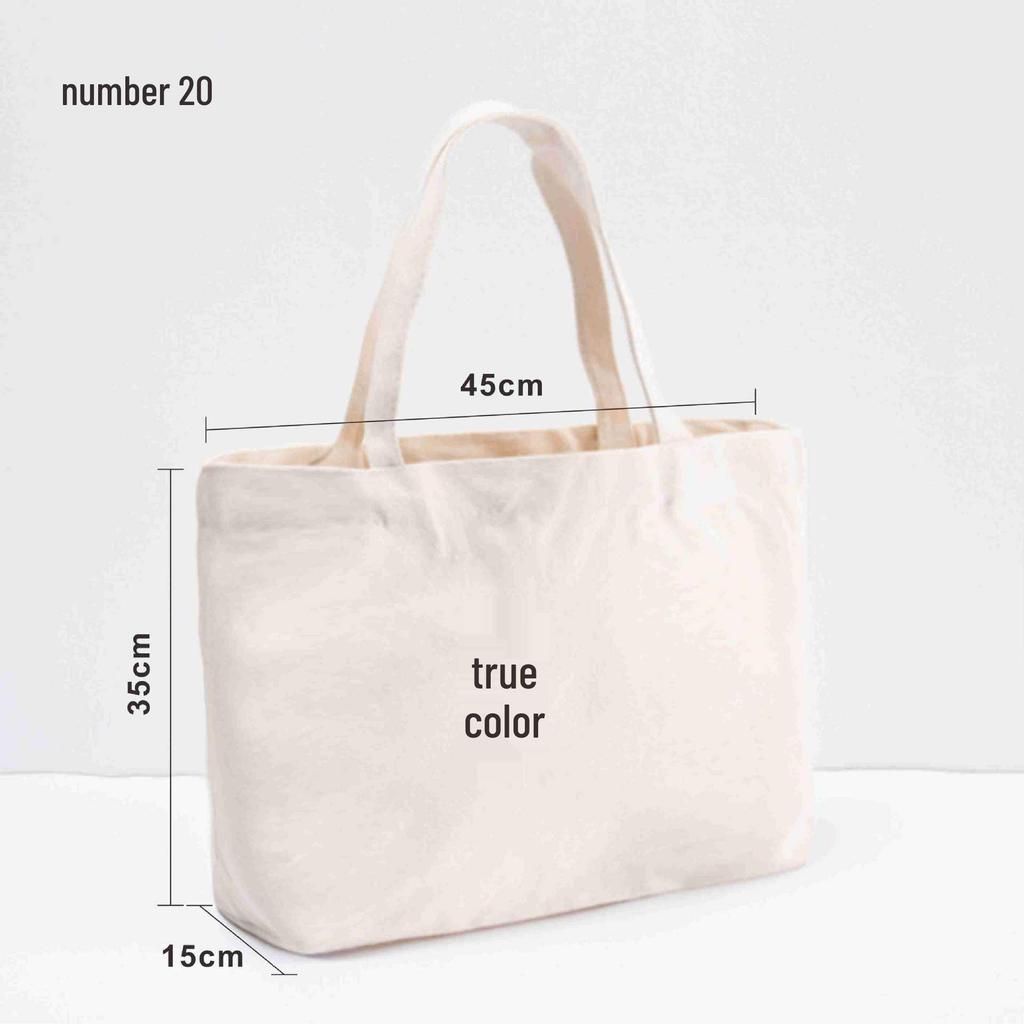 Custom Logo Handheld Gift Bag - Digital Print Polyester Cotton Canvas Bag