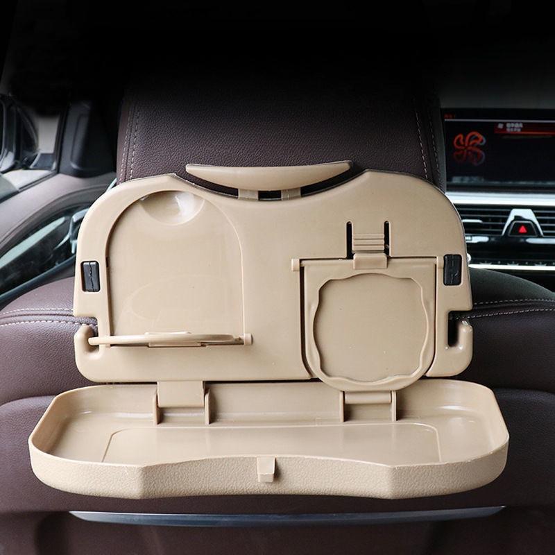 Autositz-Rückenlehne Esstisch Getränke Essen Tasse Tablett Auto Faltbarer Schreibtisch Tablett Halter Q-4