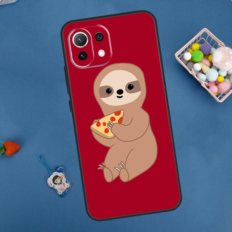 Cute Sloth Animal Case For Xiaomi 13 14 15 Ultra 11T 12T 13T 14T Pro POCO X7 Pro X3 X5 X6 M6 F5 F6 Pro Cover