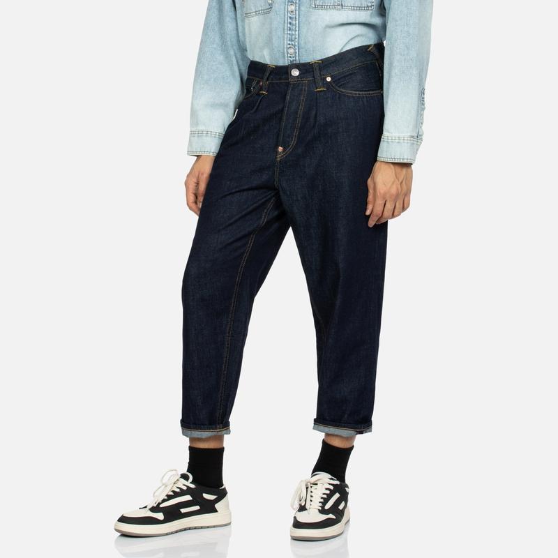 Evisu Jeans Ricamati con Divinità del Gabbiano 2ESHTM4JE8023BLDN
